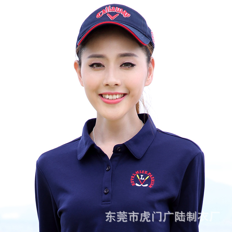 2024 New Short-Sleeved Cotton Collared T-Shirt Stripesd Stitching Collar Polo Shirt Pure Color Work Clothes Work Top