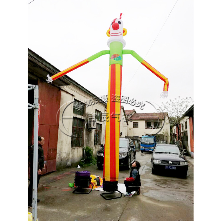 厂家直销空中跳舞人 室外大型充气气模 空中舞星加工定制充气模型