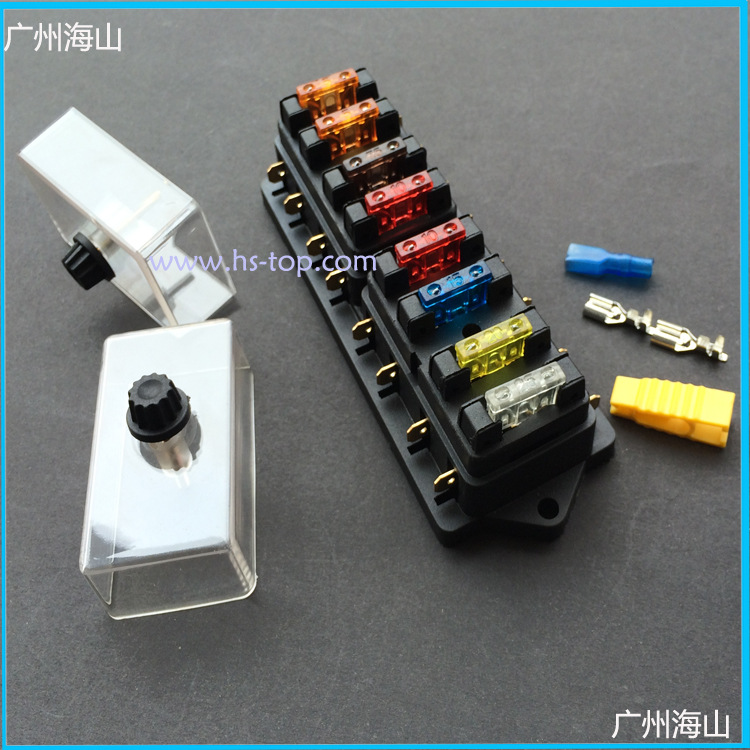 【生产批发】旅居车专用保险丝座（图） 中号插片LITTEL FUSE座子