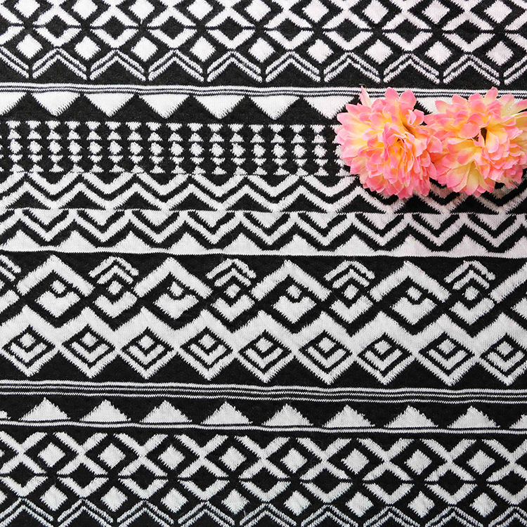 厂家直销 针织提花色织布 YH0266时尚女装家纺箱包鞋子面料