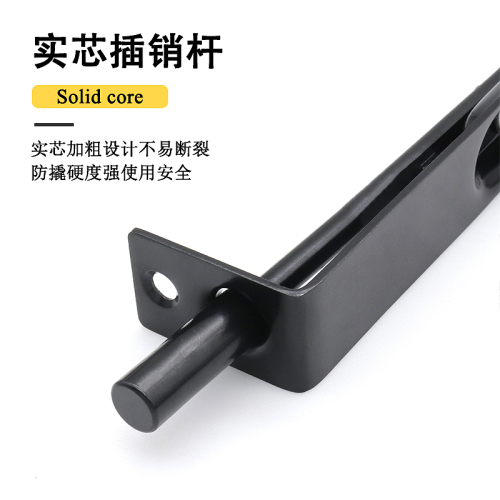 Lelang Stainless Steel 304 Hidden Heaven and Earth Latch Fire Door Hidden Latch Double Door Hidden Upper and Lower Latch