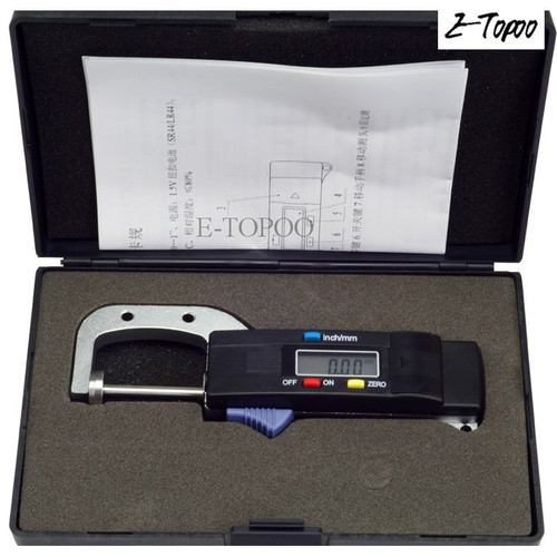 Hobbit 0-25mm type digital display thickness gauge gem card gauge jewelry thickness gauge