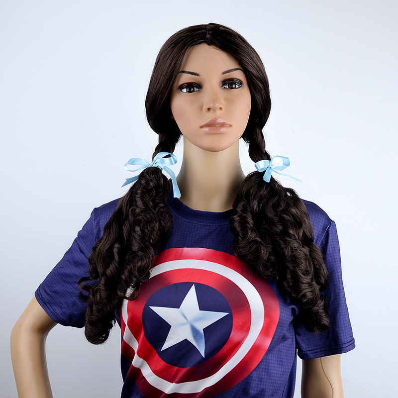 Factory Direct Sales of Cosplay Anime Characters from the Wizard of Oz/Dorothy Cosplay Anime Character Styles, Wig Headgear