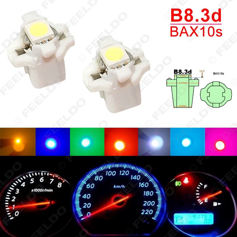 Внешняя торговля Горячая Распродажа B8.3d 5050 1SMD Автомобильный светодиодный светильник 1LED индикатор ширины свет приборной панели