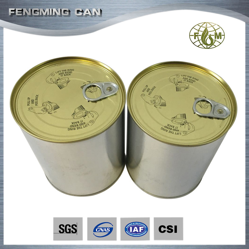批发精品环保密封马口铁罐 易拉罐 润滑油脂包装铁罐