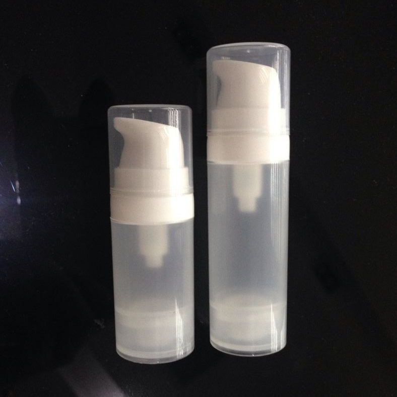 旅行便携装 卡口瓶乳液瓶 白色试用装10ml/15ml/25ml卡扣pp真空瓶