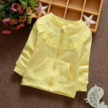 加绒女童装开衫蝴蝶韩版外贸出口童装厂家批发针织女宝宝外套长袖