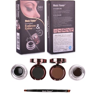 Music Flower/�߲� ��ɫ��ɫ �۾���+ü�� 2��һ������ M1096