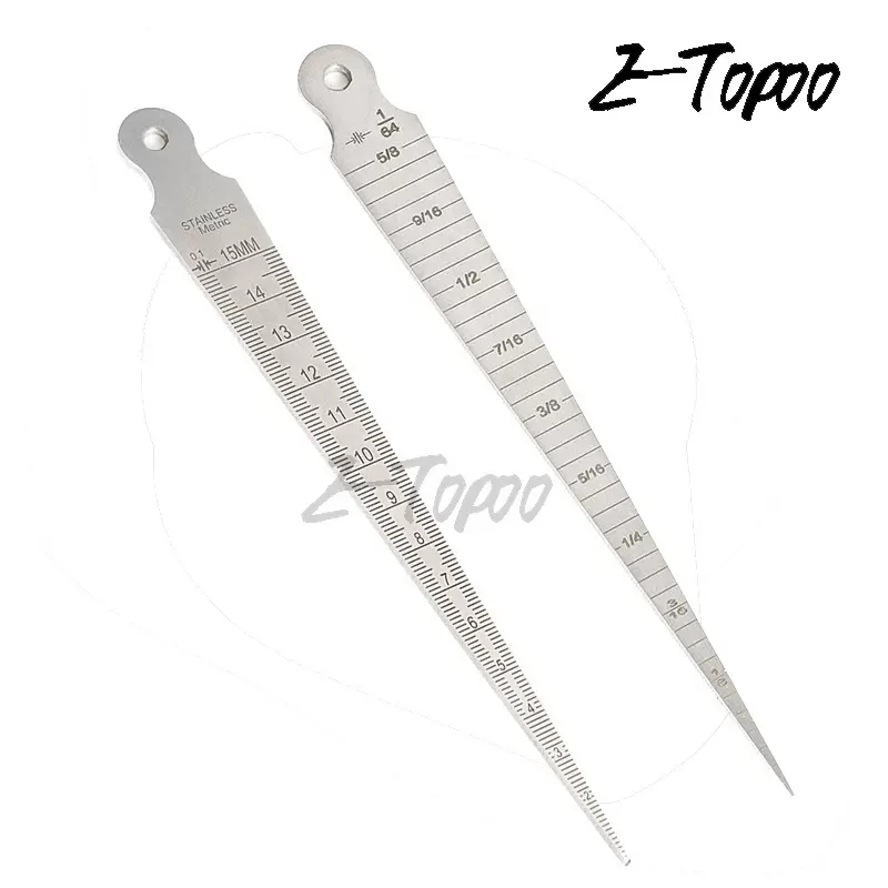 楔形塞尺/孔径规/锥形尺/锥度塞尺1-15MM 各种规格  加厚型