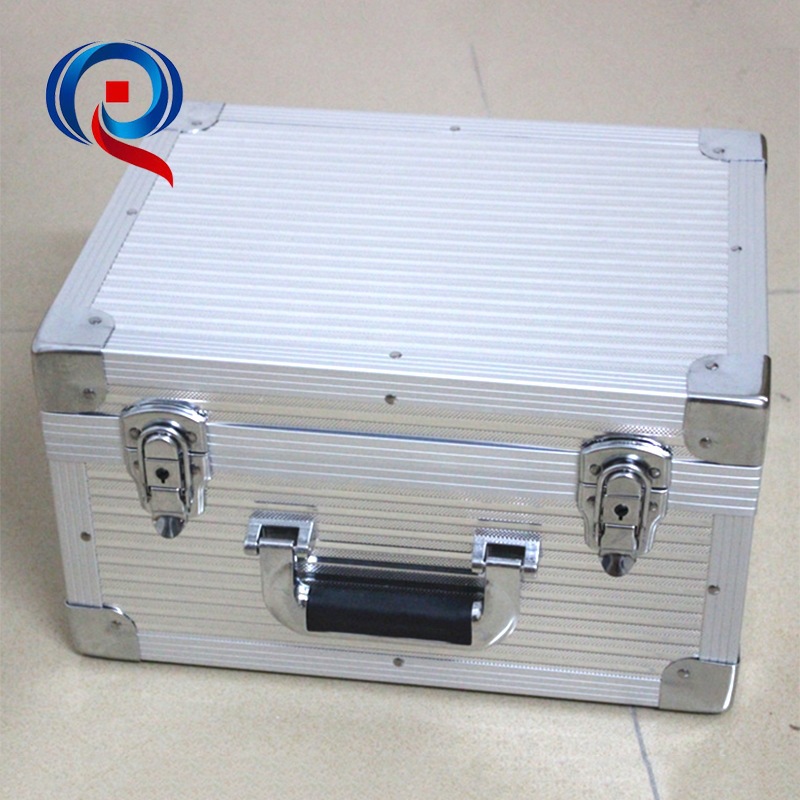 结实耐用加厚铝合金工具箱 仪器设备展示箱 工具收纳箱