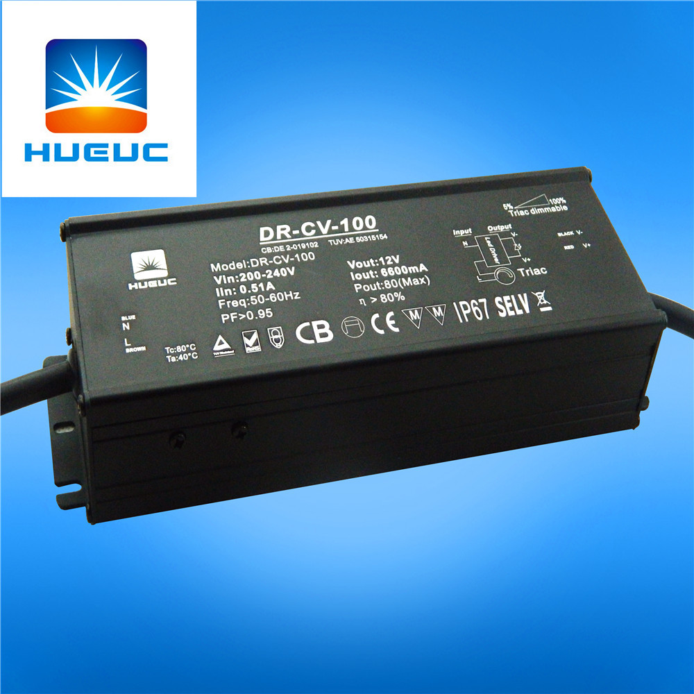 可控硅调光电源100瓦恒压24V   0-10V调光 DALI调光 SAA认证