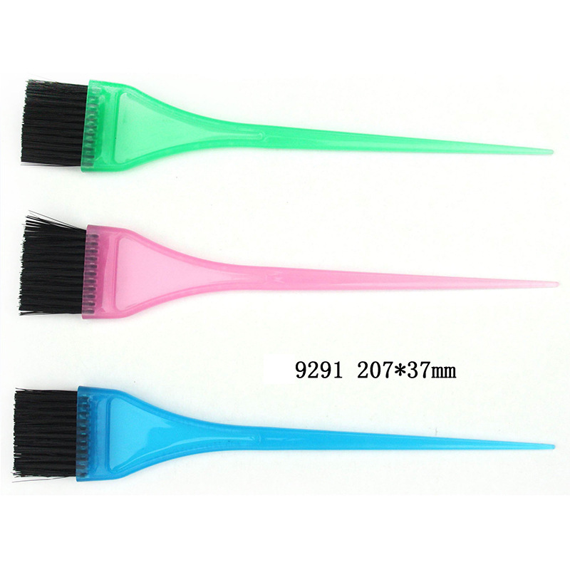 Pein de color de cabello plástico   Cepillo de teñido de cabello desechable cepillo de teñido de cabello suave suministro de fábrica de Ningbo image 6