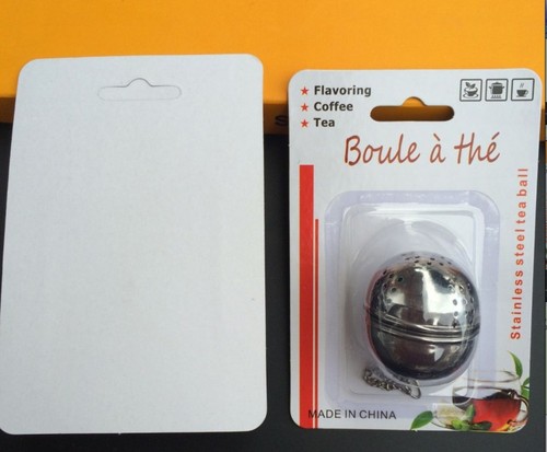 Home stainless steel tea ball, hanging tea filter, creative tea drain, hot pot seasoning ball tea maker