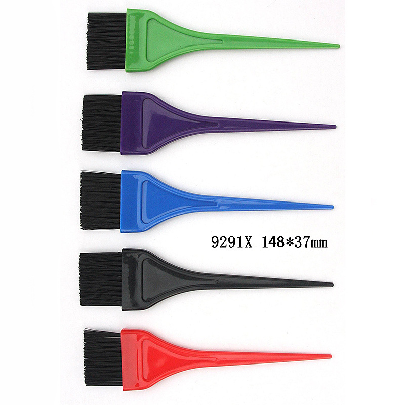 Pein de color de cabello plástico   Cepillo de teñido de cabello desechable cepillo de teñido de cabello suave suministro de fábrica de Ningbo image 4