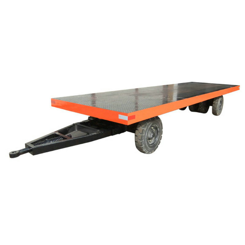 供应10吨拖挂车全挂车 运输搬运物流台车 平板拖车平台板车