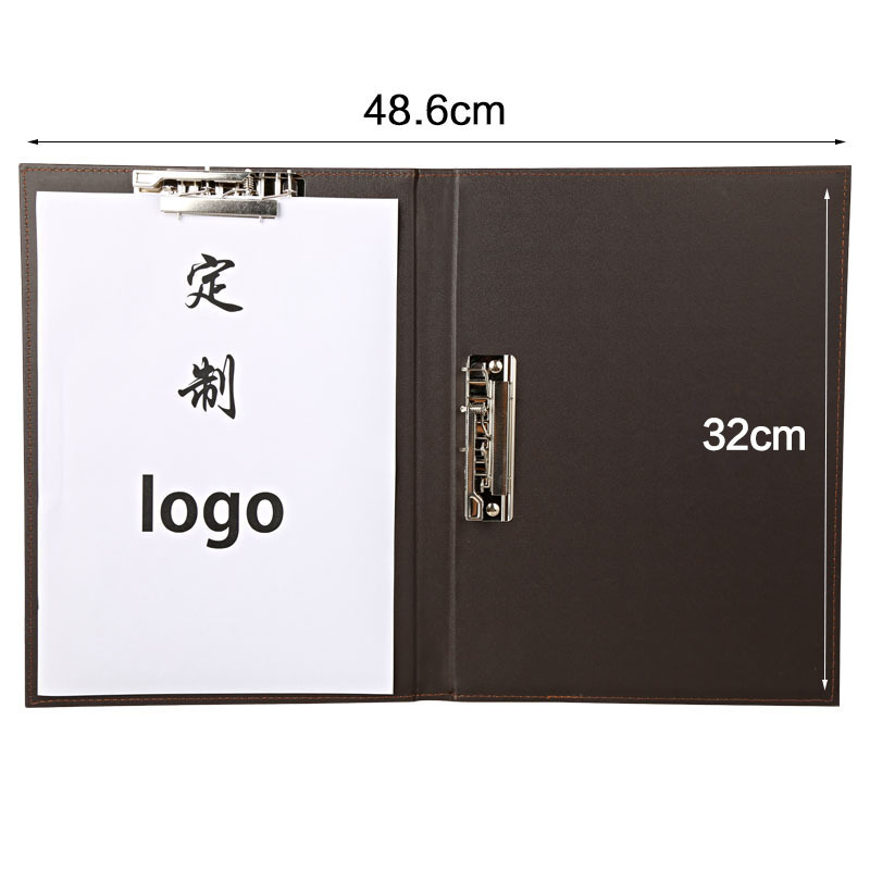 Clip de metal marrón