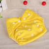 Waterproof nano -adjustable, deductible, adjustable baby cloth urine pants, baby trousers, diapers, thick models