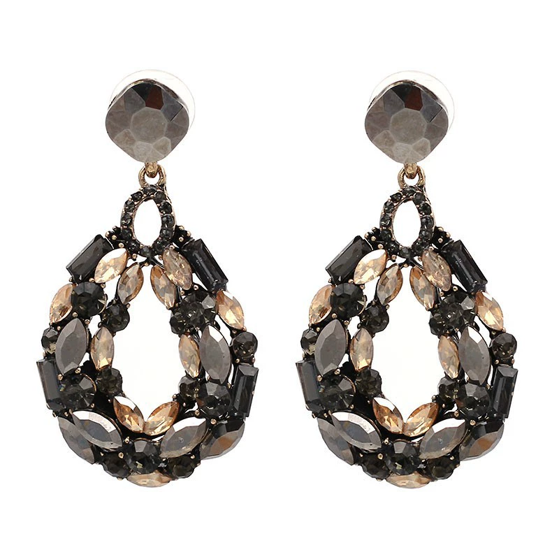Trend fashionable metal pendant, earrings, accessory, European style, wholesale