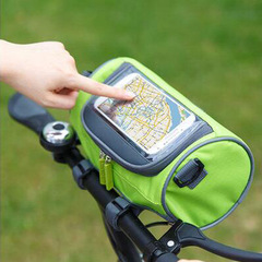 New bicycle handlebar bag, head bag, touch screen mobile phone bag, mountain bike bicycle accessories riding bag