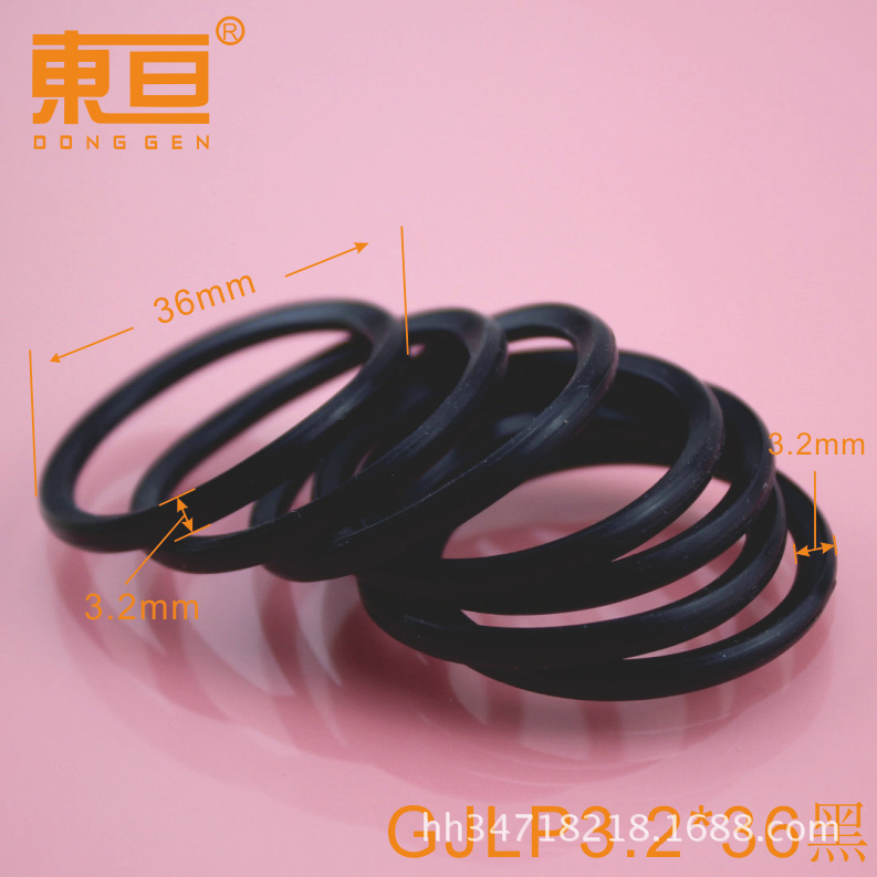 Cubierta de Silicona GJLP3.2×36 — Goma para Poleas de 36 mm