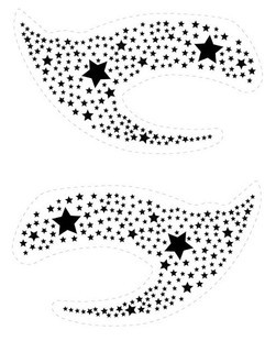 Sombra de ojos tatuaje pegatinas, Variedad encanto Smokey pegatinas