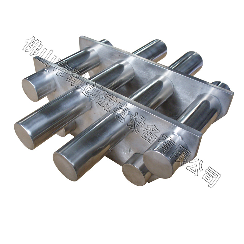 厂家供应 双层7管除铁磁力架 强力磁力架 磁性过滤器 永磁磁力架