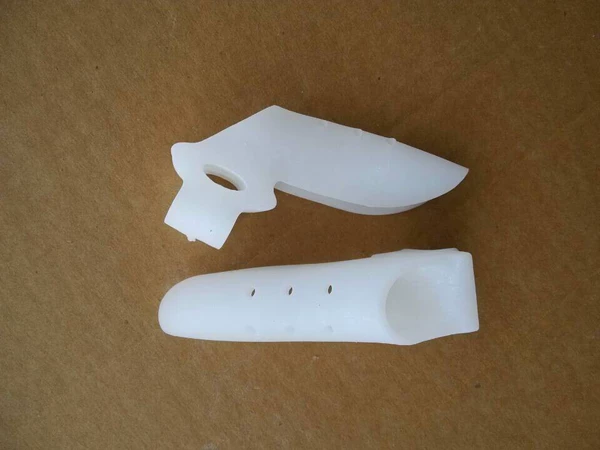 White with holes