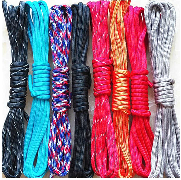 生产销售耐用尼龙绳 耐磨涤纶高强绳子户外用品尼龙绳彩色涤纶绳