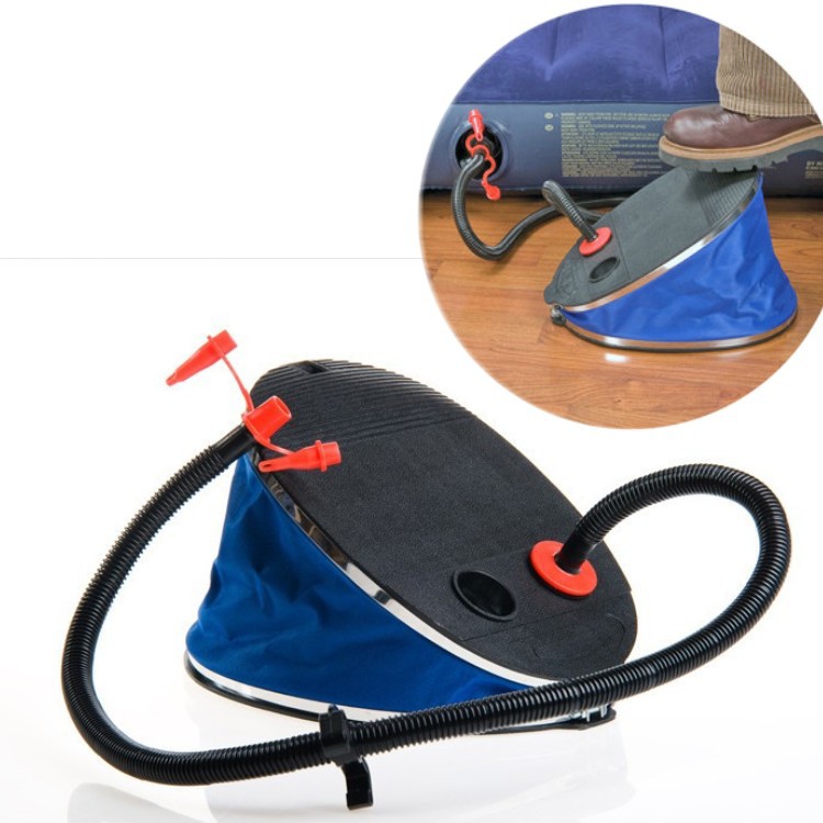 INTEX69611户外脚踏充气泵充抽气功能3气嘴脚泵