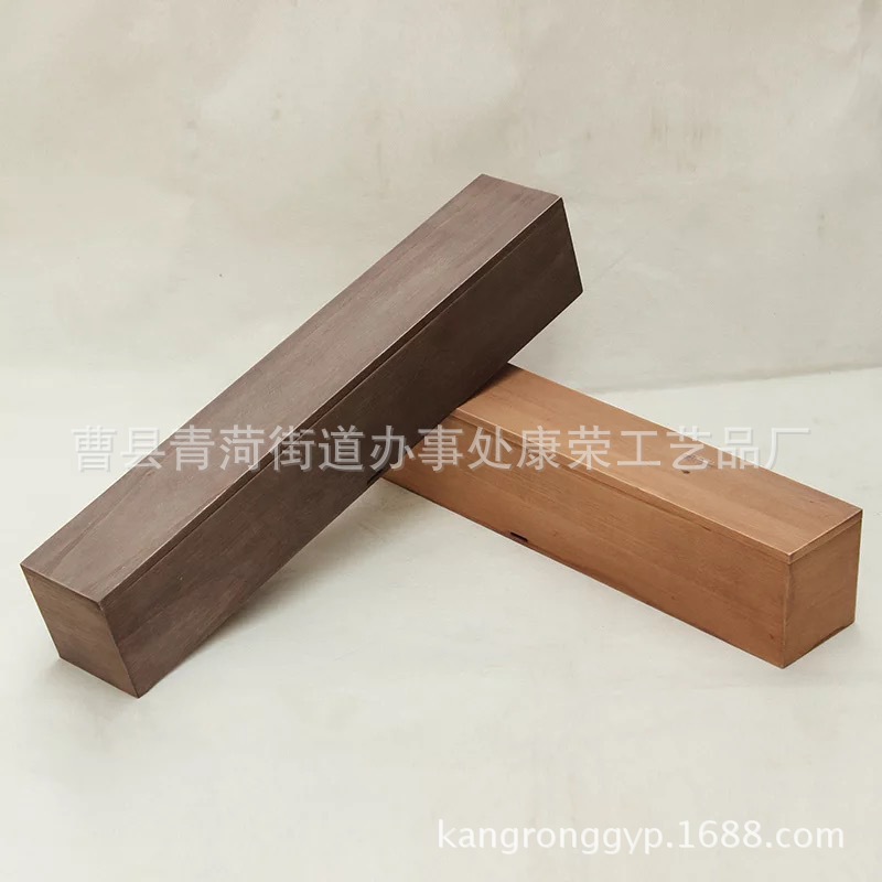 厂家供应实木书画盒 卷轴盒字画包装收藏盒可定zuologo