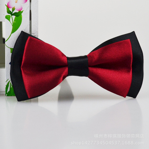 Pure Color Bow Tie Pin