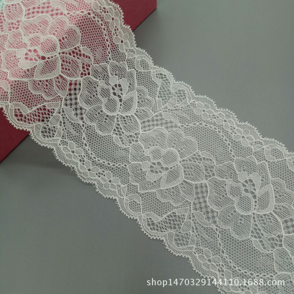 厂家现货批发9cm电脑平板贾卡弹力蕾丝花边内衣裤辅料服装辅料