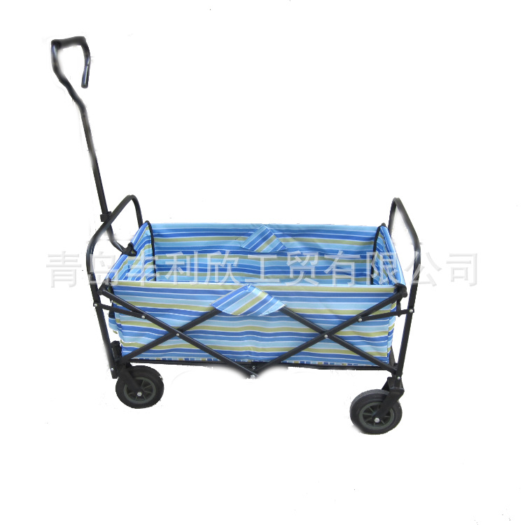 折叠车布兜沙滩手推车购物野营行李搬运多用途 厂家直营