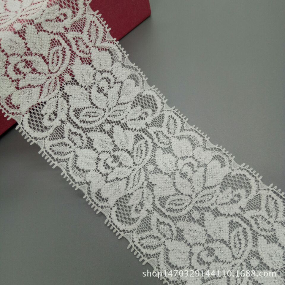 厂家现货批发7cm弹力蕾丝花边内衣裤花边 服装童装蕾丝辅料