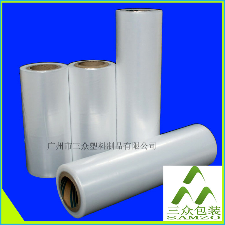 Película estirable de PE 450mm500mm embalaje logístico película estirable al por mayor multiespecificación máquina blanca transparente