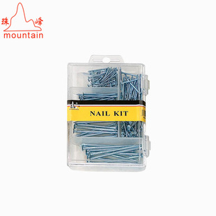 Factory Direct household PP6 grid packaging furniture accessories flat head nail construction site special nail