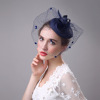 Hat handmade, veil, hair accessory, European style, Amazon