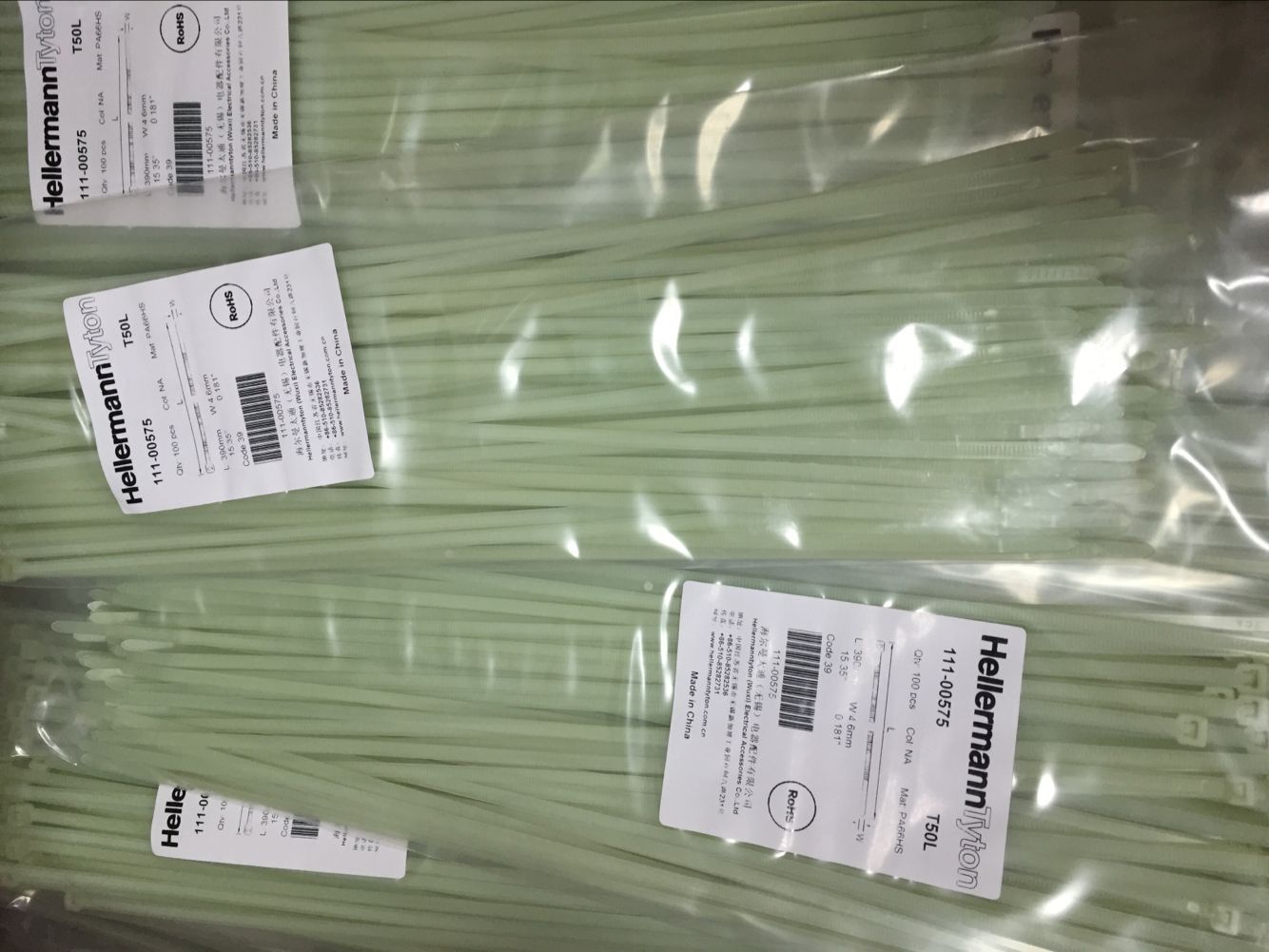 HELLERMANNTYTON������̫ͨT50L-HS��ɫ��������4.6*390mm�ֻ�