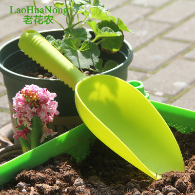 Gardening soil shovel plastic succulent soil shovel spoon for growing flowers and vegetables shovel soil loosening shovel home gardening garden tools