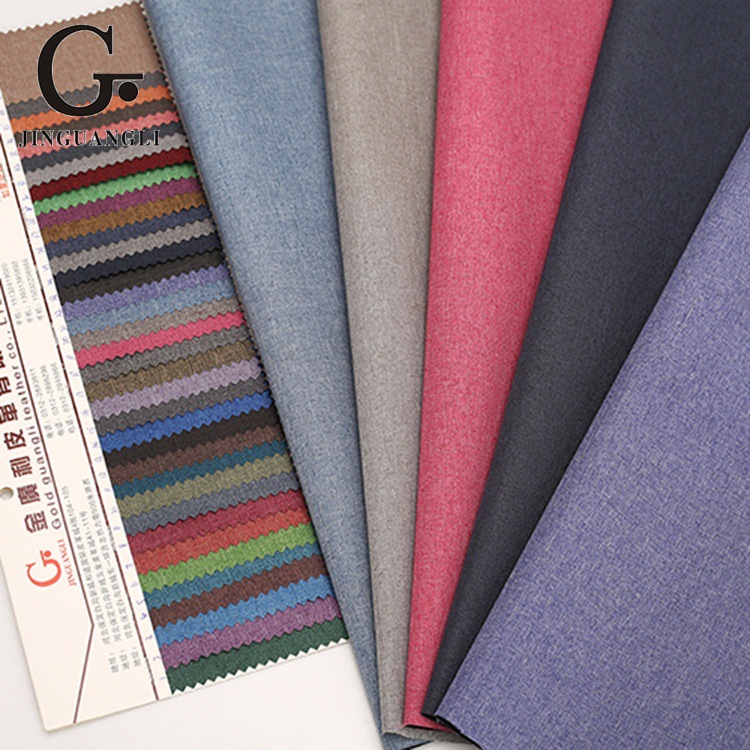 厂家批发现货蚂蚁布涤纶箱包布料PVC手袋高密加厚面料多色可选