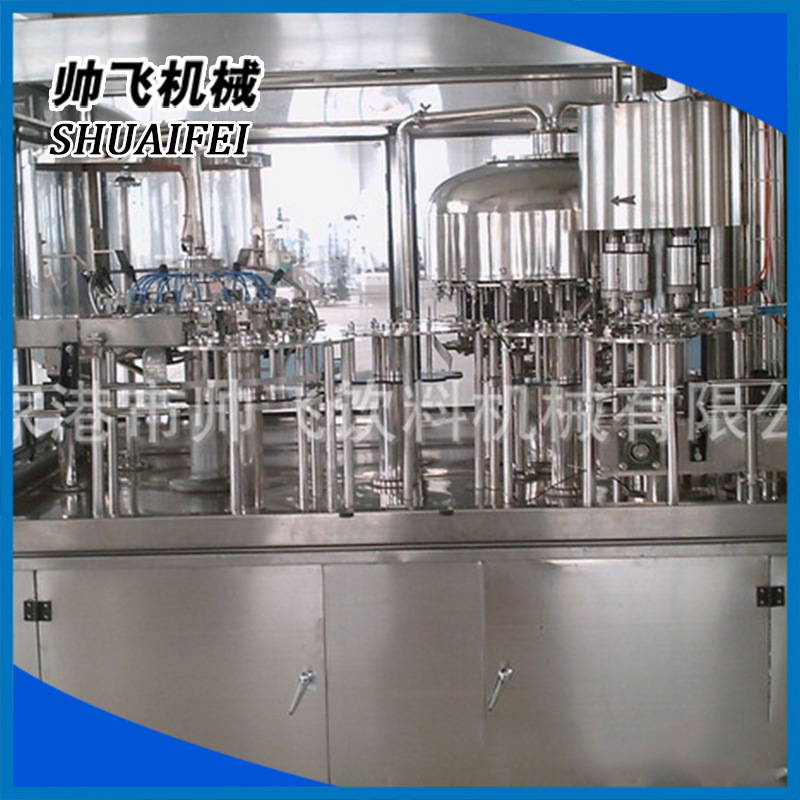 水处理灌装机 液体自动灌装三合一机 饮料灌装机 自动灌装饮料机