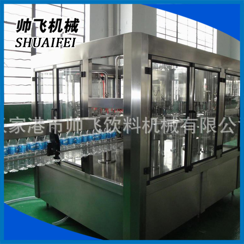 厂家供应 三合一灌装机厂家 灌装机 瓶装水灌装机 纯净水灌装机械
