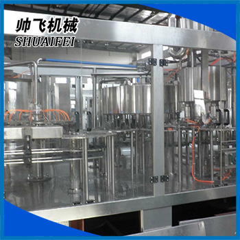 帅飞CGF冲洗、灌装、封盖三合一纯净水灌装机 全自动液体灌装机械