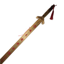 厂家批发河南木质手工仿桃木兵器 儿童玩具木刀木剑 工艺品摆件