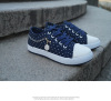 Summer denim casual footwear, sports shoes, 2018, Korean style