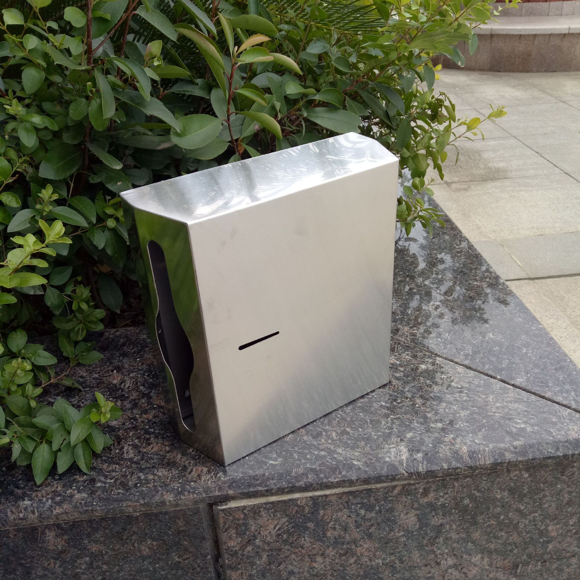 Caja de papel de rollo grande sin perforaciones Hotel rollo caja de papel higiénico estante de papel higiénico montado en la pared caja de papel de placa grande