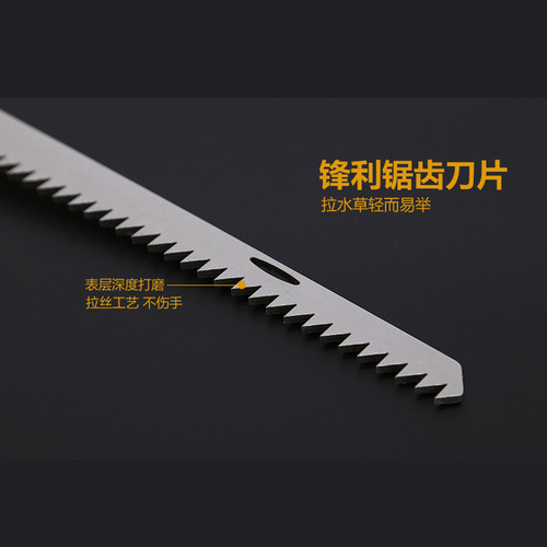 Micano fishing water grass knife lawn mower water grass knife fishing gear fishing supplies folding stainless steel water grass anchor knife