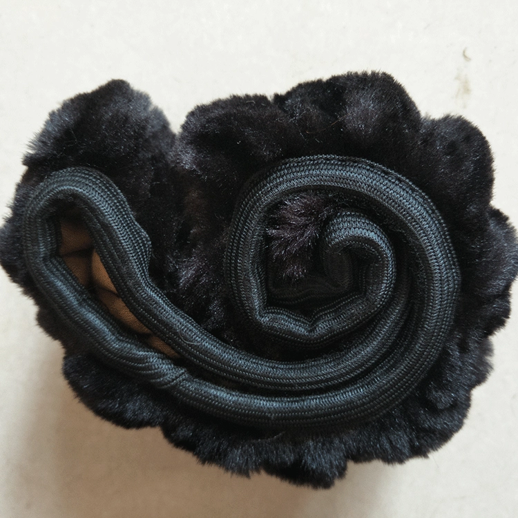 Оптовая продажа от производителя: универсальный зимний чехол на руль из плюша, эластичный, без внутреннего кольца, для использования в автомобиле