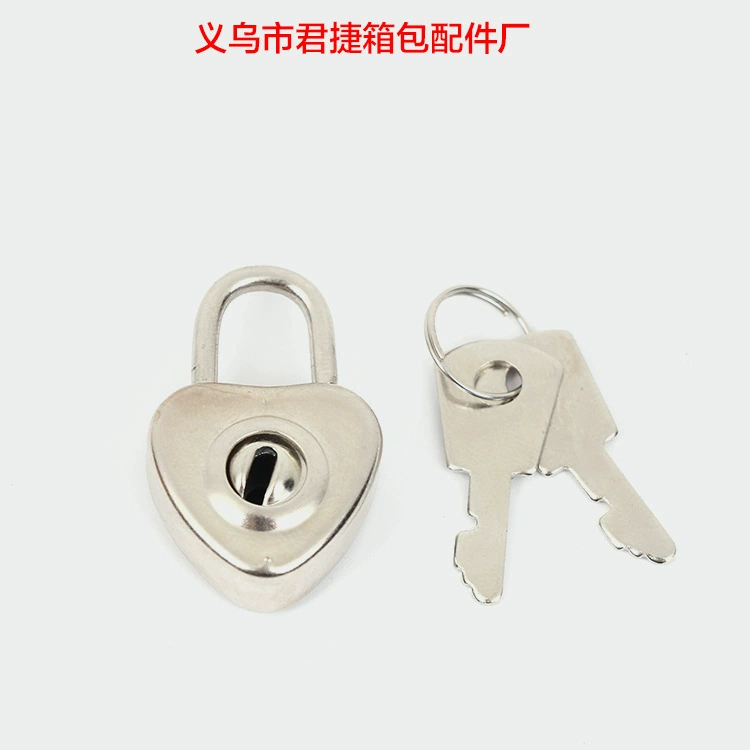 Канцелярский замок в форме сердца железный замок ежедневник книга копилка маленький замок