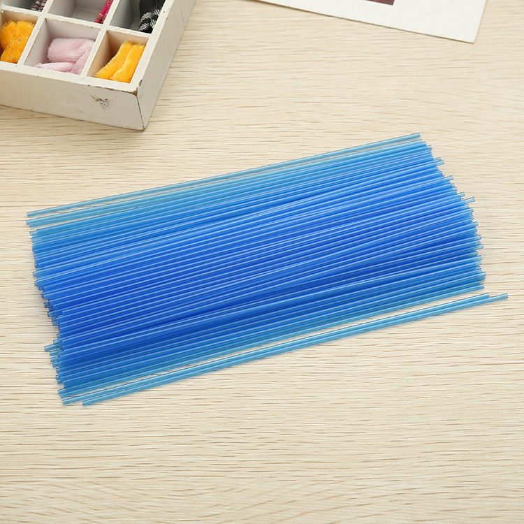 厂家直销190mm小口径工艺品细软管蓝色透明pp管 pe塑料软管现货